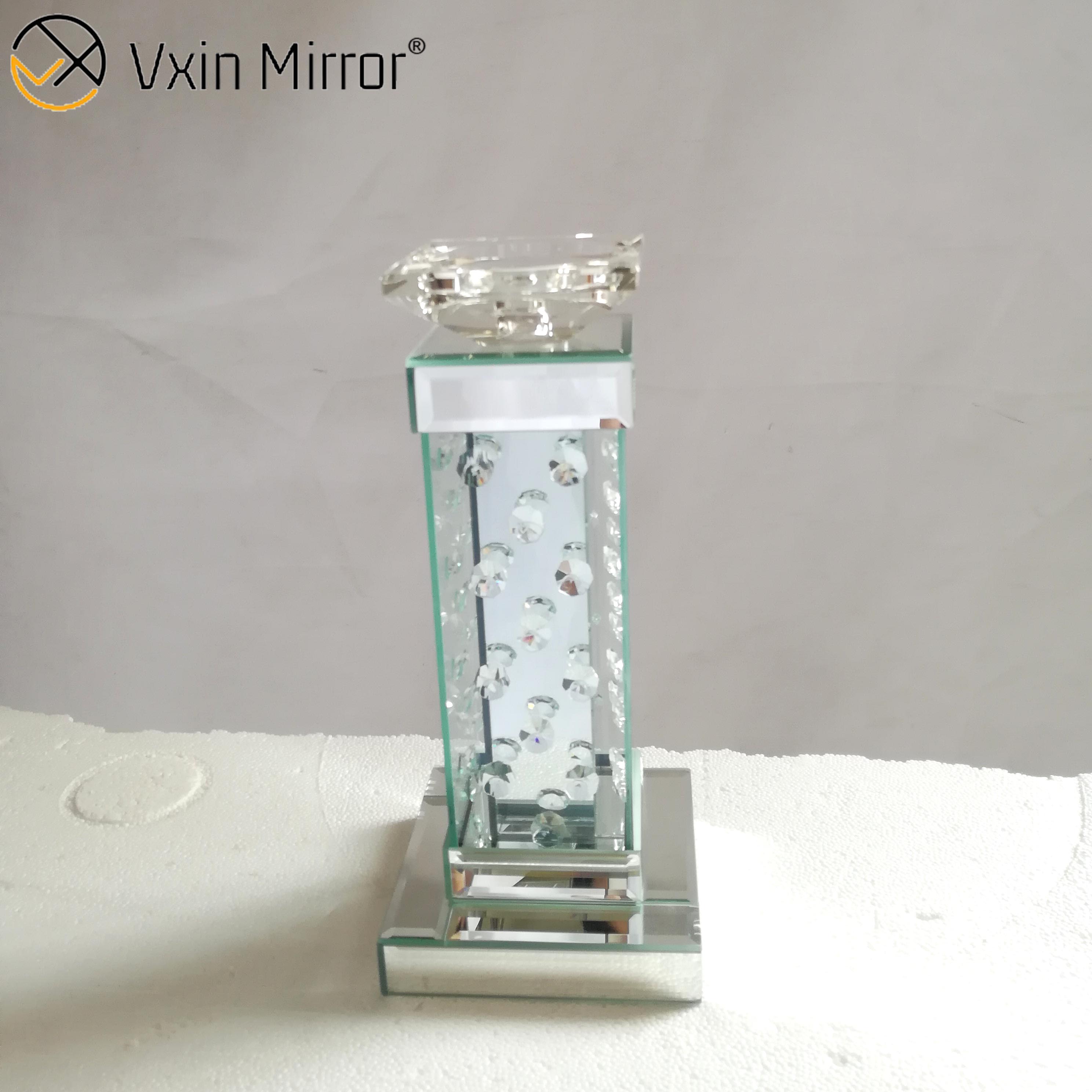 Vxin Mirror WXCH-05 Kristallverspiegelter Kerzenhalter