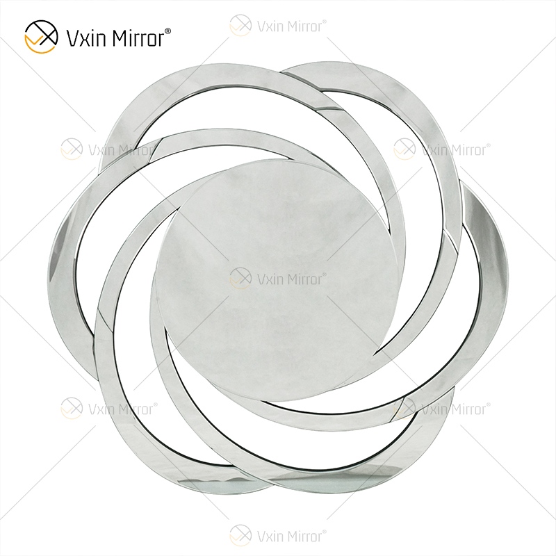 Direkt ab Werk Wohnzimmer verspiegeltes OO-Design mit Crushed Diamond Konsolentisch Flurtisch für Home Hotel Shop