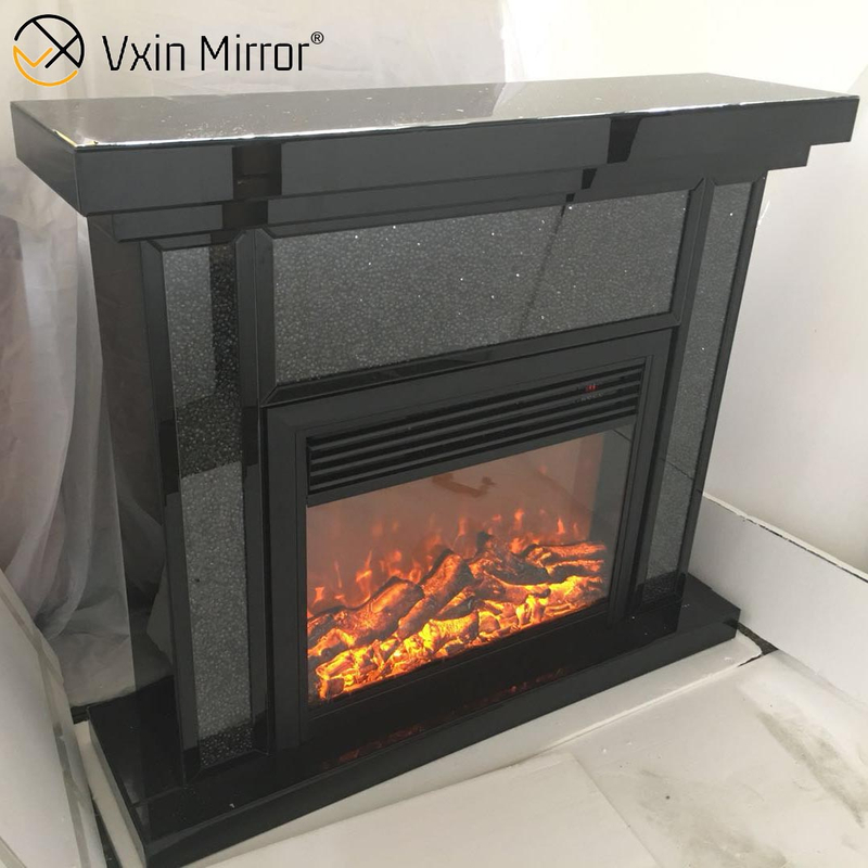 Heißer Verkauf Vxin Mirror WXWF-020 Crushed Diamond Mirror Kamin