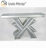 Vxin Miorror WXF-067 Factory Supply Eleganter mentaler Glaskonsolentisch Hotel Günstiger silberner Konsolentisch
