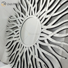 Fabrik-Versorgungsmaterial Silber WXM-1655 Geometrischer Form-dekorativer Wand-Glasspiegel