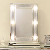 Venetian Dressing Styles VXin WXDL-103 Sparkle Hollywood Mirror Schminktisch-Set mit 3 farbigen Glühbirnen