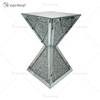 Vxin WXF-151 Square Top Mirror Decor Diamond Mirror Beistelltisch Glas verspiegelter Tisch