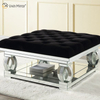 Moderner verspiegelter Couchtisch WXF-601 Sparkly Beistelltisch für Wohnzimmer Set mit Sofa für Set