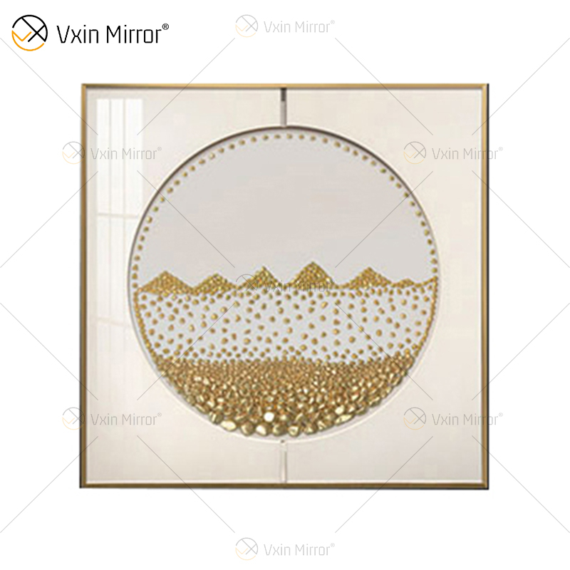 Special Design Vxin WXPA-016 Metallwandkunst-Dekor-Ausgangsdekoration-Luxus-Wohnzimmer-Leinwanddruck für Home-Set zum Verkauf