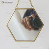 Golden Vxin Einzigartige Wanddekoration Gold Metallrahmen Dekorative Spiegel Luxus Einfacher und Stilvoller Wandspiegel