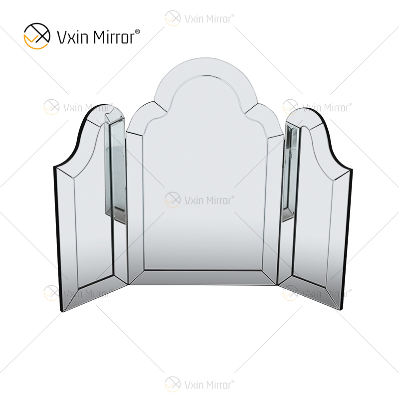 Neues Design WXM-1132 Wanddekoration Silbertisch Spiegelsäule