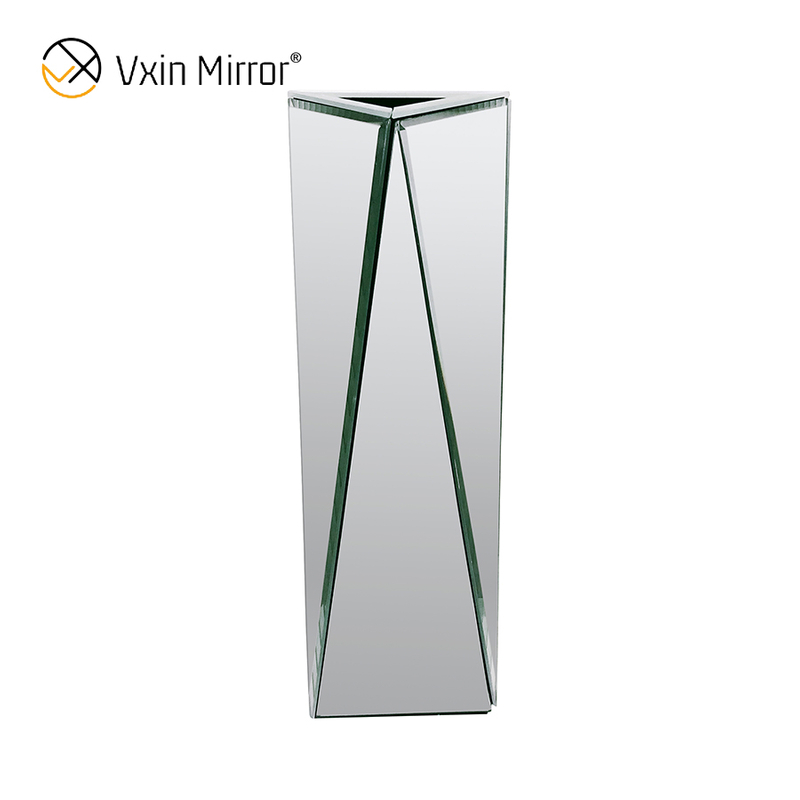 WXMV-040 Home Hotel Dekorativer Innenbereich Silber verspiegelte Tischvase Spiegelvase