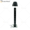 Gothic Style WXFL-027 Wohnzimmer Silber Kristall Stehlampe mit Lampenschirm für Hotelspiegellampe