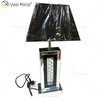 Factory Supply WXTL-143 Moderne Tischlampe mit silbernem und schwarzem Rahmen und Lampenschirm für Schlafzimmerspiegellampe