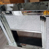Vxin Mirror WXWF-1105 Eleganter LED-Spiegelkamin aus Crushed Crystal Diamond