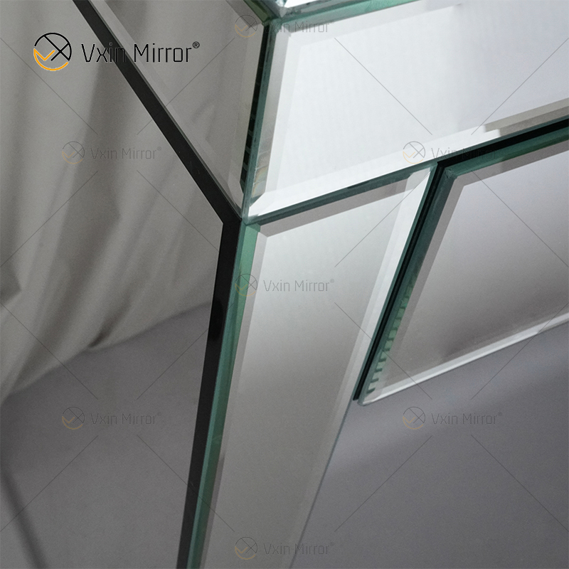 Factory Supply WXF-125 Moderne silberverspiegelte Schminktisch-Kommode