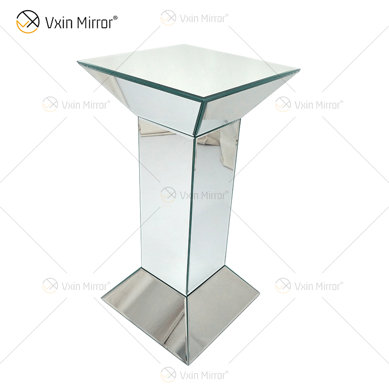 Neues Design Vxin WXF-722 Home Decor Crushed Diamond Beistelltisch Silber Spiegel Möbel Beistelltisch