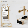 Vxin Factory Supply Silber Wanddekor Silber Metallregal Lagerregal Spiegel Rechteck Wandregal