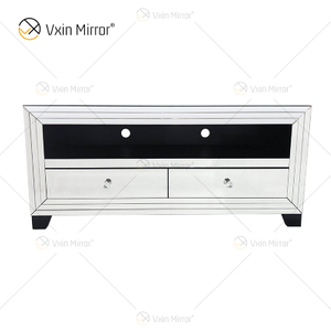 Vxin Populärer moderner Glas-verspiegelter TV-Ständer-Schrank-Anzeigen-Spiegel-Schrank