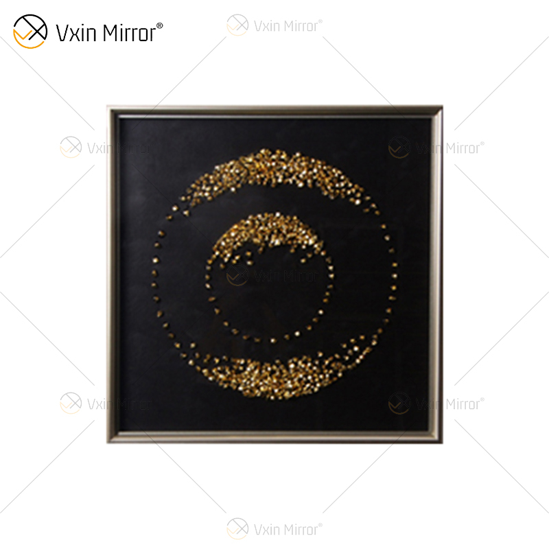 Luxusmöbel Vxin WXPA-014 Ayatul Kursi Wandkunst Metall Abstrakte Wandkunst Dekorative Malerei für Wohnzimmer Set zum Verkauf