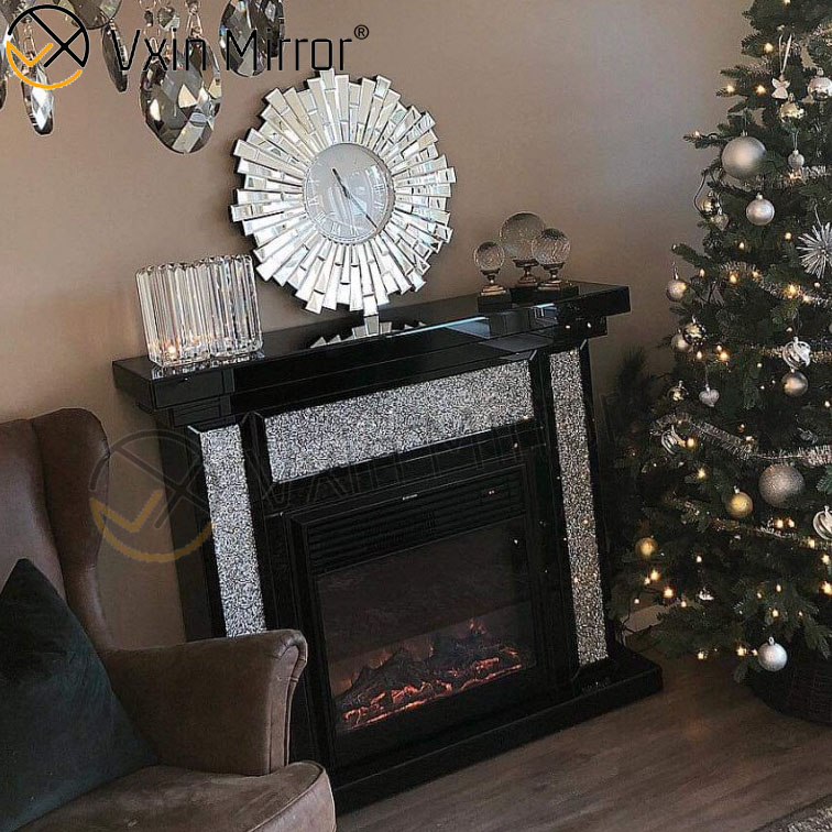 Vxin Mirror WXWF-1094 Crushed Diamond Spiegelkamin
