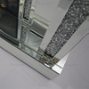 Diamond Luxury Popular Crush Sparkle Crystal Double Band Mirrored WXWF-1109 Kaminumrandung mit elektrischem Spiegelkamin