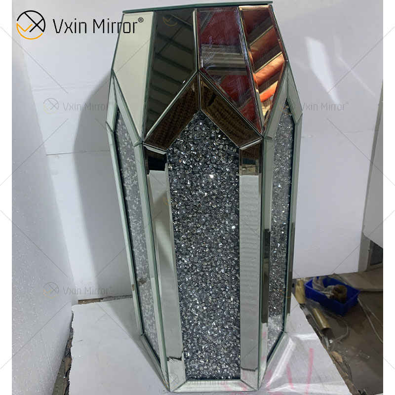 Benutzerdefinierte moderne gespiegelte Nachttisch Sofas Beistelltische für Wohnmöbel WXF-2129