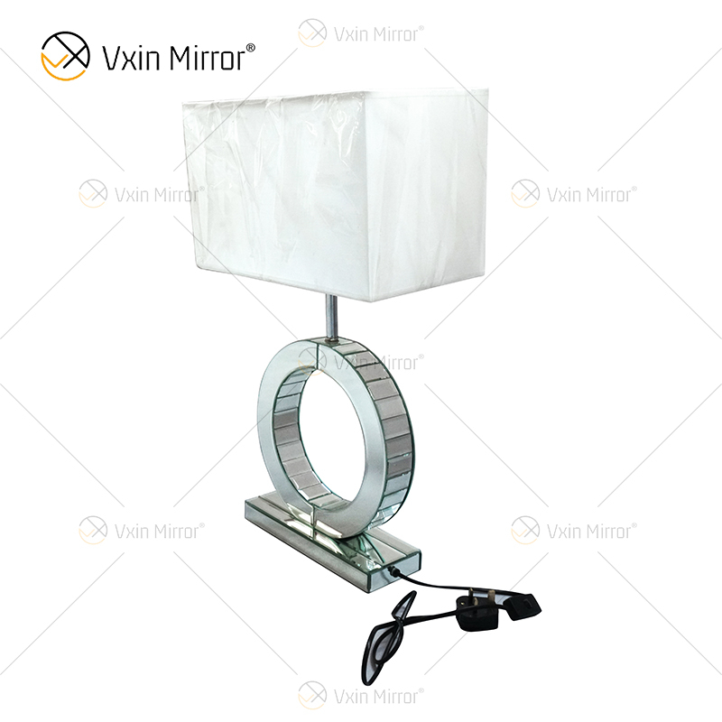 Fabrik-Versorgungsmaterial WXT-005 Moderne silberne Tischlampe für Schlafzimmer-Spiegel-Lampe