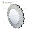 Neuer Entwurf WXM-1131 Wand-Dekor-Diamant-Farbton-Silber-Wand-hängender Spiegel