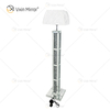 WXFL-032 Wohnzimmer Luxus Silber Modern Crushed Dia Mond Stehlampe Spiegellampe