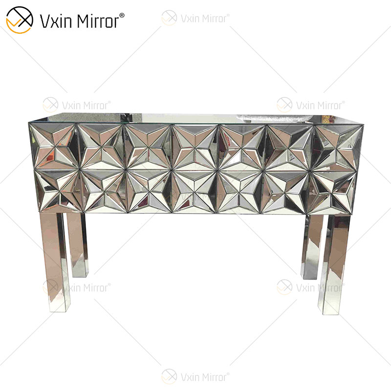 Moderner Wohnzimmermöbel-Teetisch, verspiegelter Couchtisch