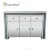 Günstige WXF-099-1 Schrankgriffe mit Schubladen Crush Diamond Silver Home Decoration Cabinet