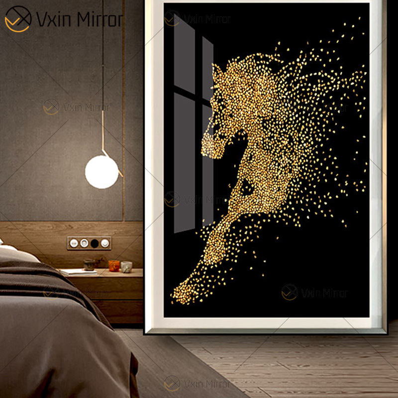 Vintage Chassical Gold Retro Bronze Wohnkultur WXPP-56 Nordic Leinwand Kunst Malerei Luxus Wohnzimmer Wandkunst