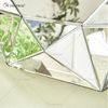 VXin Spiegel WXM-1719 Moden Silber Glas 3D Dekorativer Wandspiegel Wohnkultur für Wohnzimmer Schlafzimmer