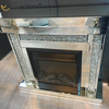 Moderner WXWF-1092 Wohnkultur Luxus Crystal Crushed Diamond Spiegelkamin mit Heizung in Wohnzimmermöbeln