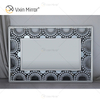 Wall Decor WXM-1120 Fashion Style Design Luxus Crystal Diamond Mirrored TV Wall Units