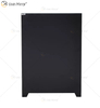 Vxin Crystal Decor WXF-746 Silberner Tallboy Nachttisch aus Kristall mit fünf Schubladen für Schlafzimmer