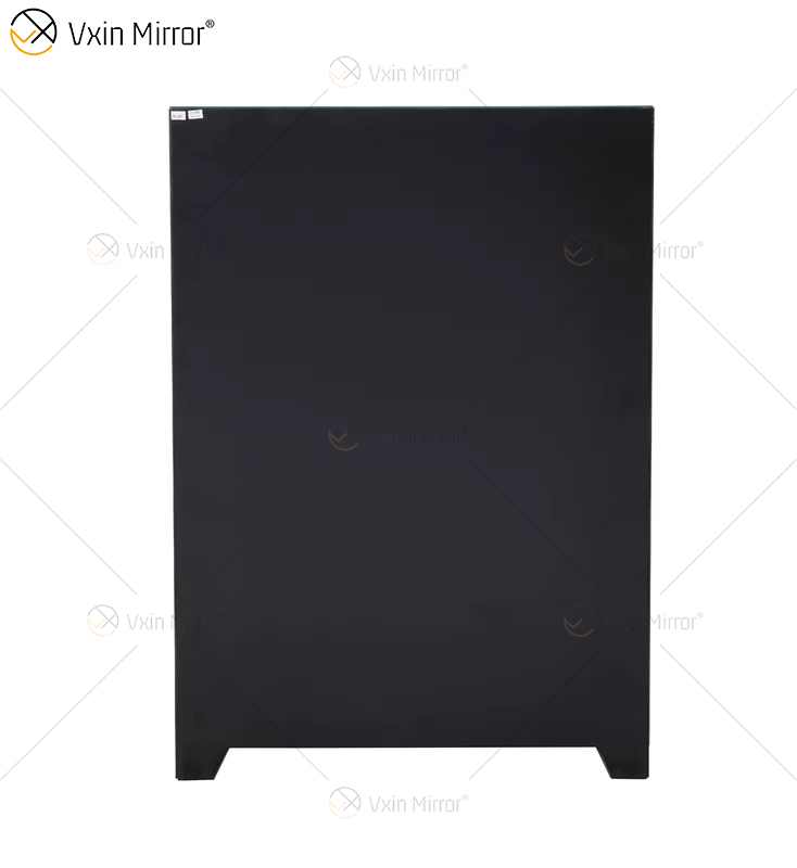 Vxin Crystal Decor WXF-746 Silberner Tallboy Nachttisch aus Kristall mit fünf Schubladen für Schlafzimmer